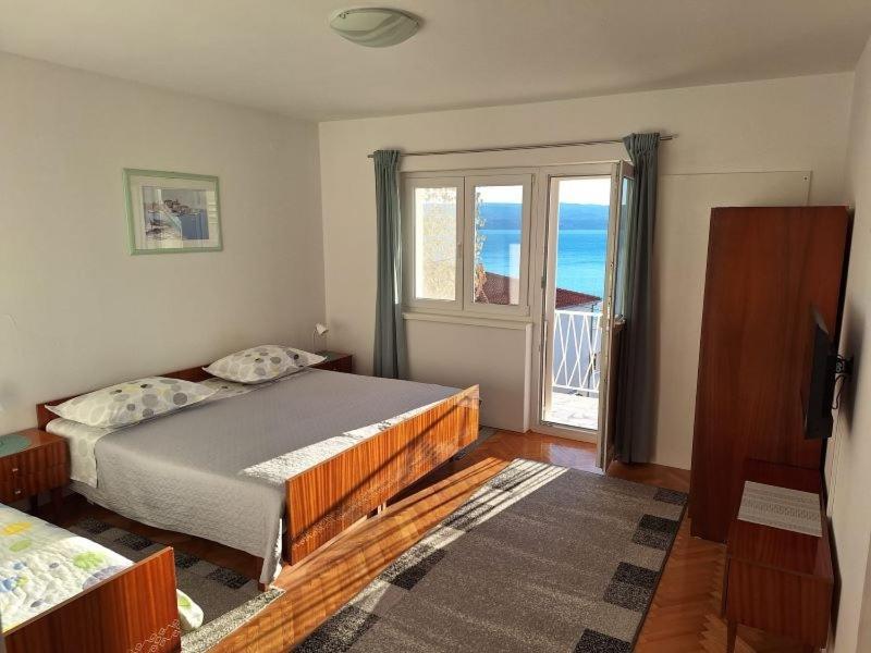 Apartment In Omis With Sea View, Balcony, Air Conditioning, Wi-Fi Buitenkant foto