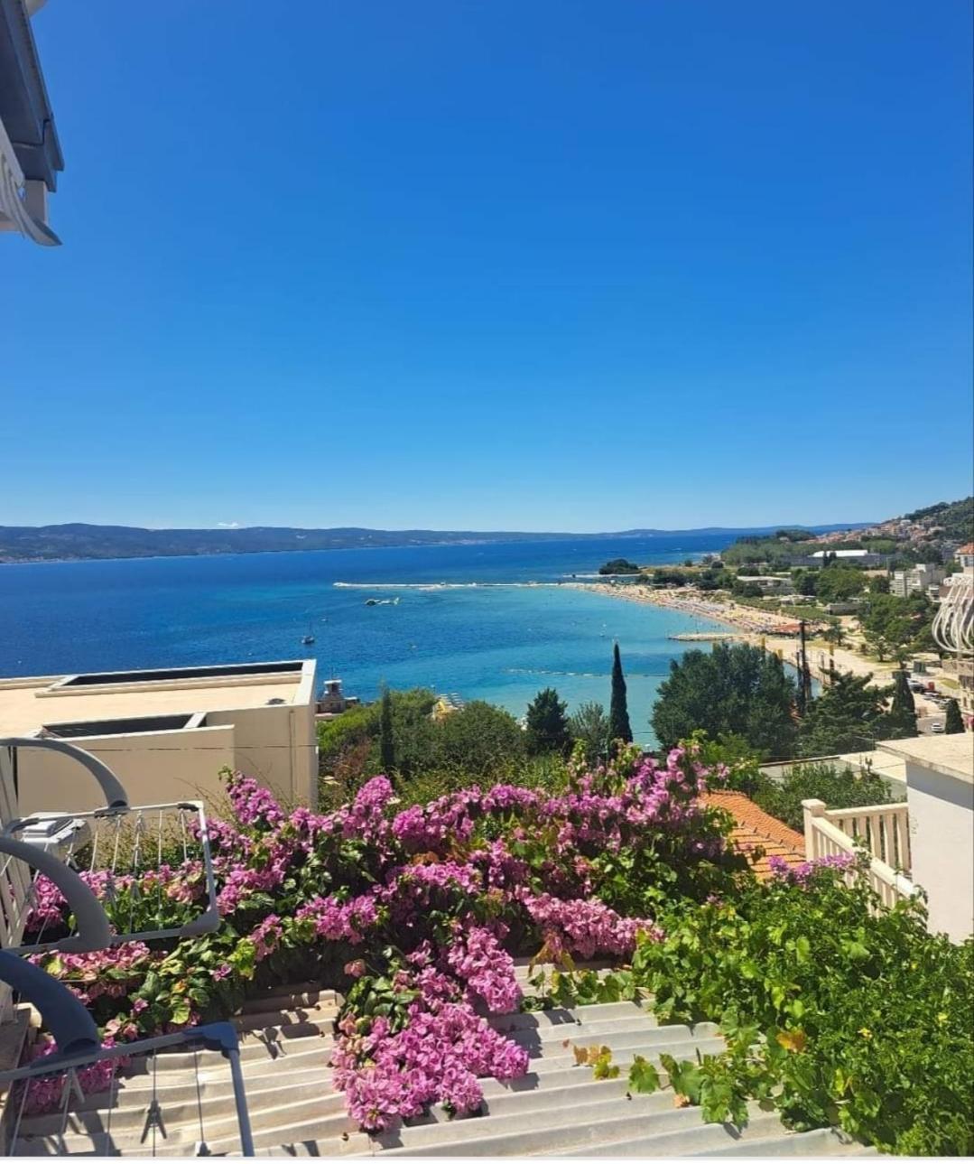 Apartment In Omis With Sea View, Balcony, Air Conditioning, Wi-Fi Buitenkant foto